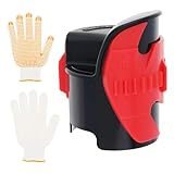 Windance Motorcycle Fork Seal Saver Cleaner Tool,45mm-55mm Front Fork Seal Cleaning, Shock Repairing Absorber Tool (Red)