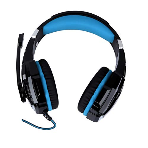 Casque gaming confort optimal UPKOCH doté de LED éclairantes pour PC