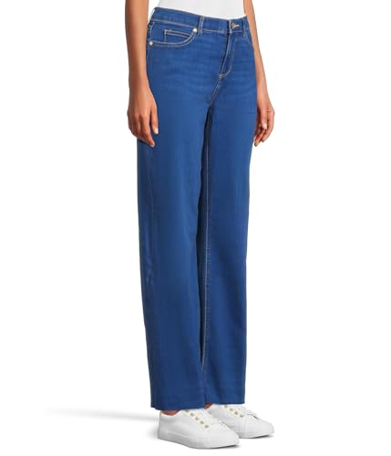 Lilly Pulitzer Women's Aniston High-Rise Straight Leg in Medium Wash2