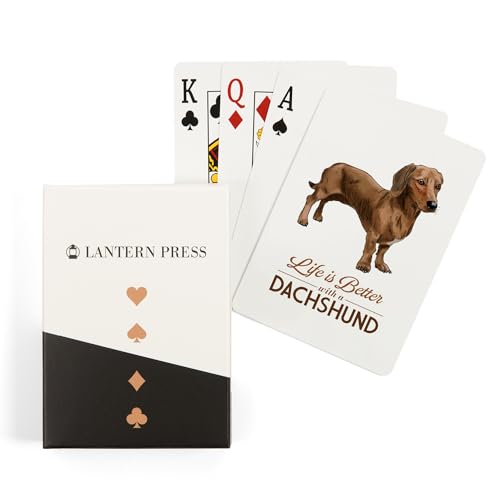 Lantern Press Baraja 52 naipes tamaño póker