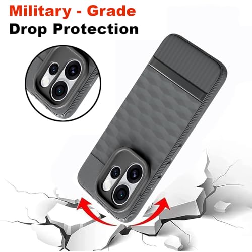 Image of Shockproof Case Compatible with Oppo Reno15 Pro 5G / 15 Pro Mini 5G | Full Camera Protection | TPU Flexible Back Cover for Oppo Reno15 Pro 5G / 15 Pro Mini 5G (Graphite Grey)