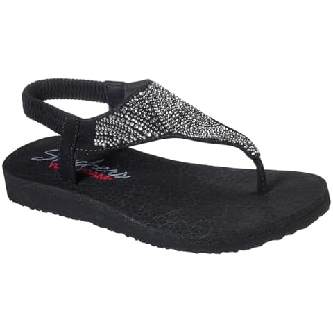 Skechers Womens Meditation New Moon Flip Flops Cover
