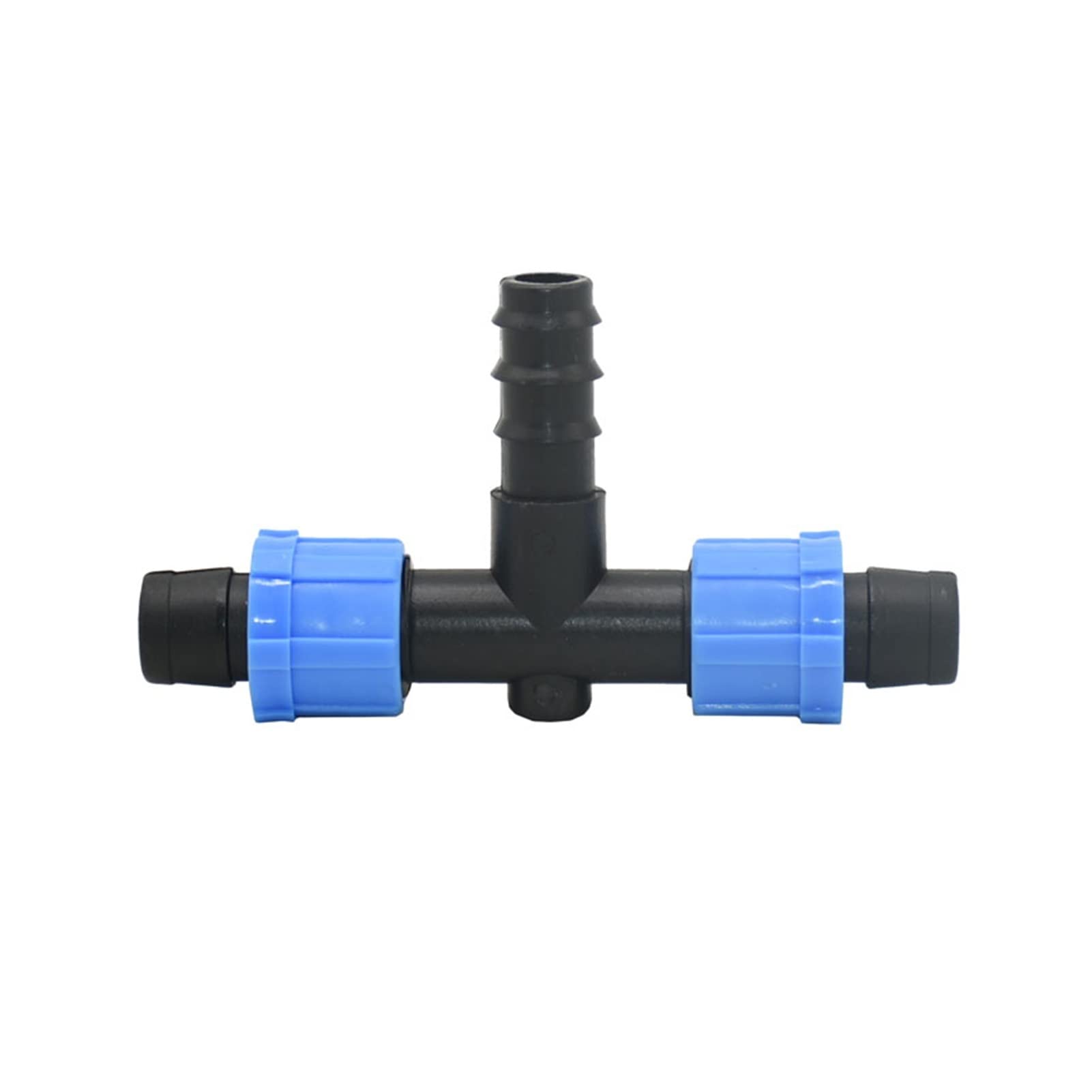 Okucia do nawadniania zraszania ogrodowe Wąż 1/2 "Do 16 mm Nawadnianie kroplowi z separator wodny Nakrętka z blokadą z wodą do irygacji kroplówki szklarni 20 sztuk