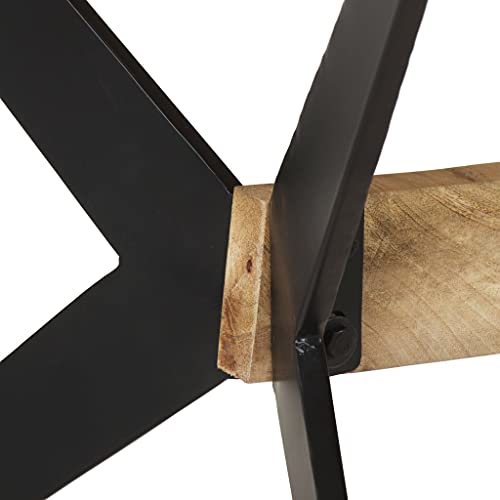 Table à manger en manguier 180 cm pour repas conviviaux