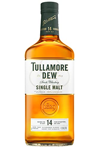 Tullamore DEW Irish Whiskey 14 Jahre mit Geschenkverpackung (1 x 0,7 l) Cover