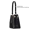 Kate Spade Marti Women's Shoulder Large Bucket Handbag (Black)