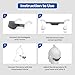 YBWM 4Packs Headgear with Arms Compatible with DreamWear Nasal Mask or Gel Mask,Adjustable Soft DW Headgear Strap Replacement for DreamWear Headgear,Dream wear Head Gear Strap