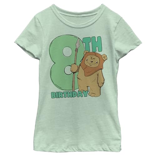 STAR WARS Girl's 8th Birthday Cute Ewok T-Shirt