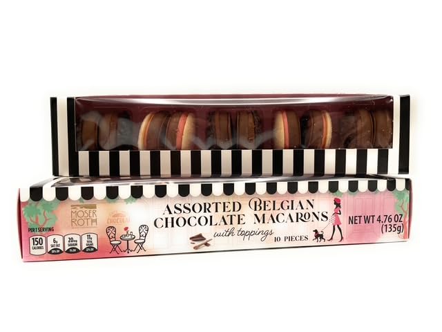Moser Roth Belgian Raspberry Amazon.com : Assorted Belgian Chocolate Macarons With Toppings, Moser ...