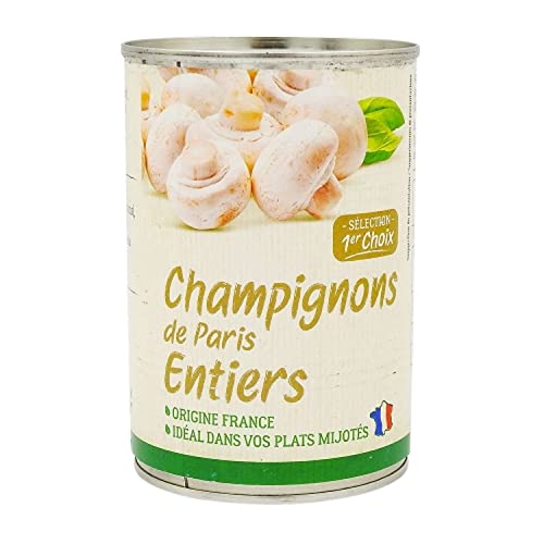 Champignon Paris entier - France - Boîte 390g Cover