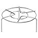 Lakatay Round Steamer Rack Stand/Heavy Duty Stainless Steel Steamer Basket for Instant Pot/Pressure Cooker Accessories (6.2" Diameter X2.36"High)