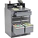 Global Industrial Shop Desk with 7 Drawers, 34-1/2