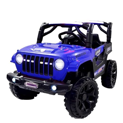 SHAKYA WORLD Joop Rechargeable Battery Operated Jeep for Kids, Baby Ride on Car with Music & Light | Kids Car Electric Jeep | Battery Car for Kids to Drive 1 to 4 Years Boys (Blue) (B0D1785P74) Amazon Price History, Amazon Price Tracker