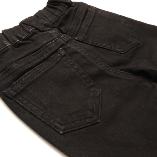 Pantalones cortos de mezclilla para niños y niñas con cintura elástica KIDSCOOL SPACE 4