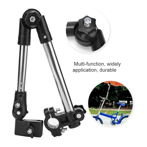 Support de parapluie de vélo multi-usage pour guidon de poussette et fauteuil - 7