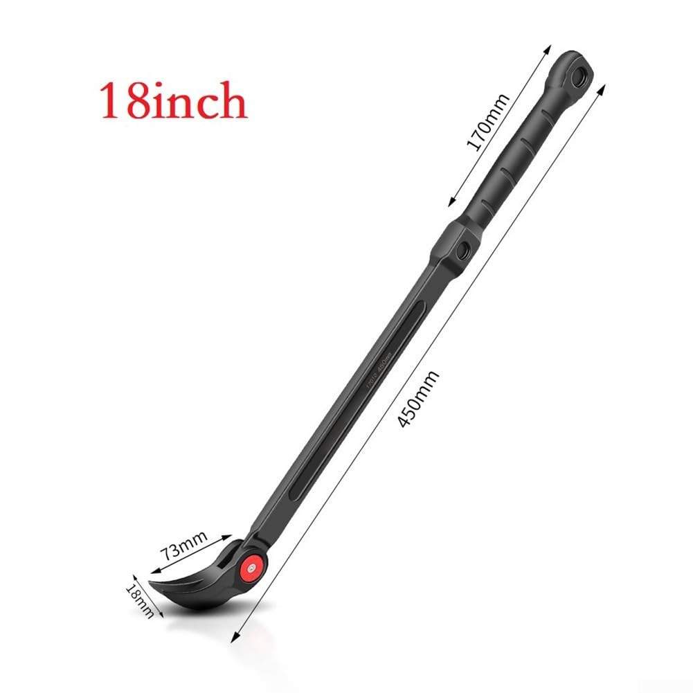 Leva leva per pneumatici auto, 35,6 cm 45,7 cm, leve per pneumatici resistenti, leva leva leva per pneumatici auto, strumento di rimozione per riparazione pneumatici per moto e scooter elettrici (45,7