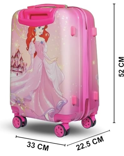 Image of ADSON PC Kids Trolley 360 Rotating Luggage 360 Wheels Non-Breakable Exclusive Edition 20 Inch Kids Hardsided Suitcase with 4 Wheels, 360 Wheel Travel Trolley Bag
