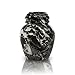 OneWorld Memorials Noire Marble Keepsake Urns - Extra Small - Holds Up to 3 Cubic Inches of Ashes - Noire Black Marble Keepsake Cremation Urn - Engraving Sold Separately