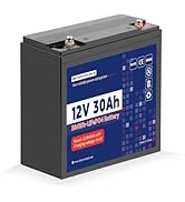 Amazon.com: 12V 30Ah Lithium LiFePO4 Battery, 4000+ Deep Cycles