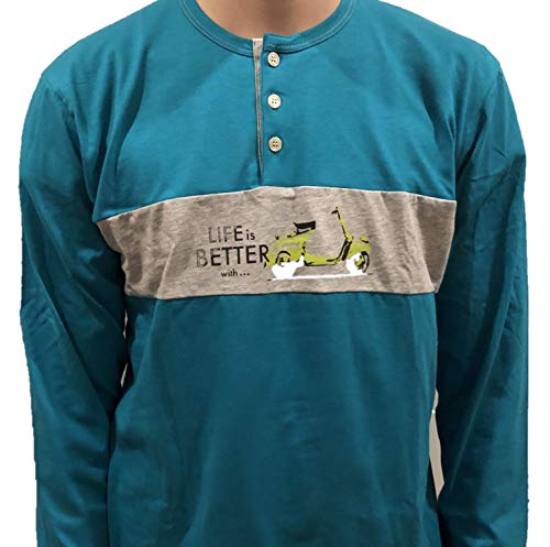 BIP BIP Pigiama Uomo Puro Cotone Made in Italy