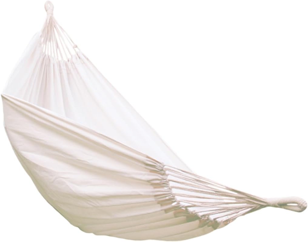 Milisten Canvas Outdoor Hammock Oversized Camping Swing Chair Straps for Balcony Swing Hammock Hanging Easy Assembly