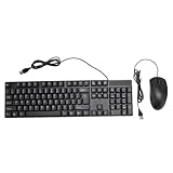 [Conception ergonomique] Avec une disposition de 104 touches soigneusement conçue et une sensation de touche confortable, le clavier réduit la fatigue des mains et augmente l'efficacité du travail et des jeux. Dites adieu à l'inconfort et améliorez votre productivité grâce à cette conception réfléchie.