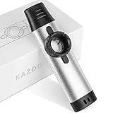 Kazoo Musikinstrument, Kazoo Metall mit 5 Membranen, guter Begleiter für Gitarre/Ukulele, Kazoo tragbares Musikinstrument, Geschenke für Kinder und Musiker (silver)