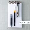 Pilot Precise V5 RT Refillable & Retractable Rollerball Pens, Extra Fine Point Pens 0.5 mm, Black, Pack of 6 - Ideal for School, Journaling & Office Writing