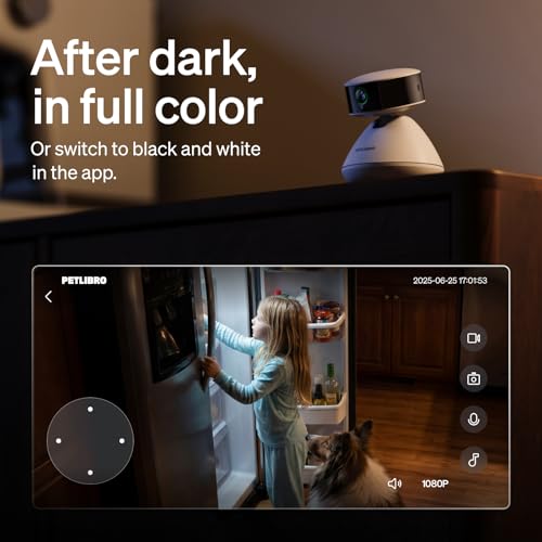 PETLIBRO 90-Day AI Trial Pet Camera Indoor with Phone App, 360° Pan Tilt Dog Camera&Cat Cameras, Indoor Camera WiFi Camera with AI Detection&Recognition, Home Cameras Indoor, Night Vision, 2-Way Audio by PETLIBRO - Used condition - Image 7