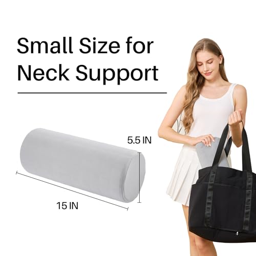 Cervical Roll Pillow with Cooling Gel Cover - image 3