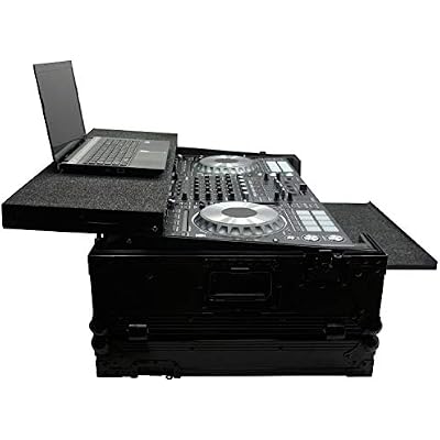 Harmony Audio HCDDJSZLTBKTR Glide Lower & Upper Laptop Stand DJ Case Compatible with Pioneer DDJ-SZ