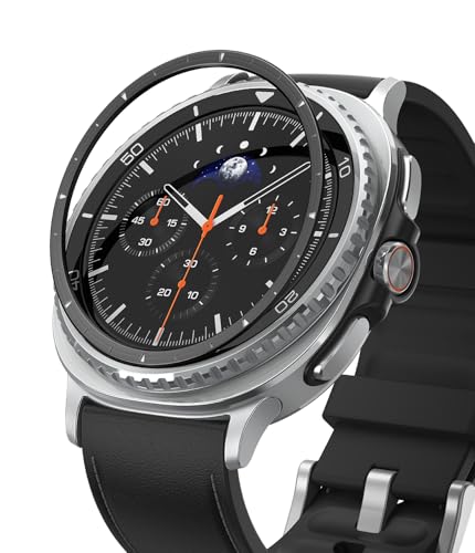 Bisel de acero Ringke Galaxy Watch 8 Classic 46 mm para deporte y oficina