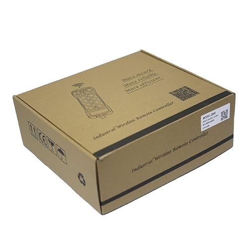 Q600 Industrial Wireless Crane Remote Control Kit 6 Button 12V 24V Electric Lift Hoist Overhead Tower Bridge Transmitter Receiver With Emergency Stop… #TOP7