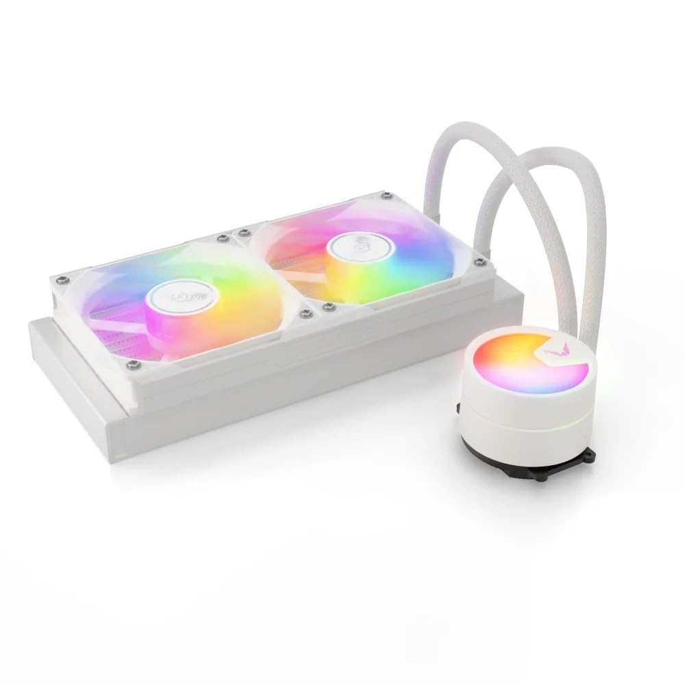 REFRIGERACION LIQUIDO CPU VALKYRIE VK-AIOA240W 240 ARGB BLANCO