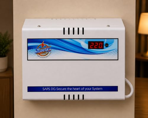 Image of Voltage Stabilizer for 1.5 Ton Inverter /Split AC | 110V-300V Double Boost | 16A Heavy Duty Metal Body | Digital Display | Voltage Cut-Off