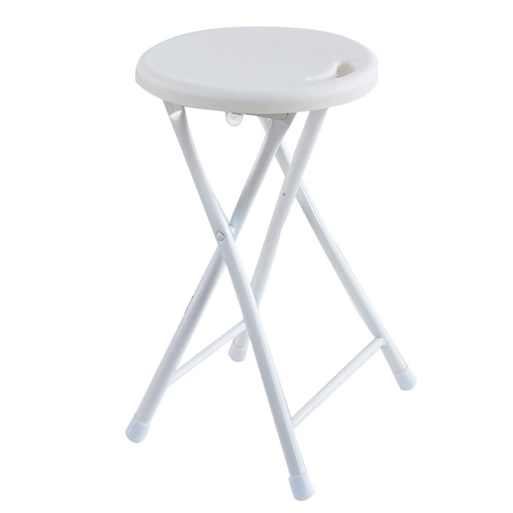 Tabouret pliant plastique avec assise ergonomique de salon