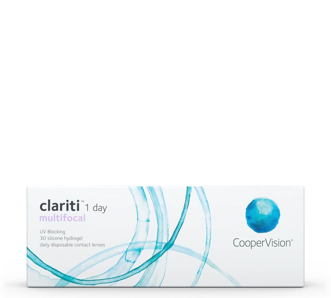 Clariti 1day multifocal Tageslinsen weich, 30 Stück/BC 8.6 mm/DIA 14.1 mm/ADD HIGH / -1 Dioptrien
