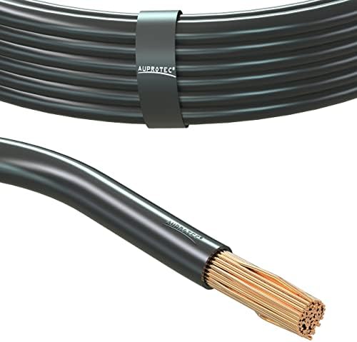 Automotive Wire 35.0 mm² Cable Battery Cord length 1m 5m or 10m choice: (1m metre 35.0 mm² (AWG 2) copper wire, black)
