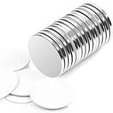 2.Gut Magnet-Beschichtung: 3-fache Ummantelung der Magnete mit Nickel-Kupfer-Nickel (NiCuNi) somit haben die Klebmagnete eine glatte Oberfläche für hohe Belastbarkeit und relative Unempfindlichkeit gegen äußere Einflüsse!