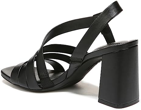 LifeStride Womens Broadway Strappy Dress Heeled Sandal, Black, 9 Wide US | Image 4