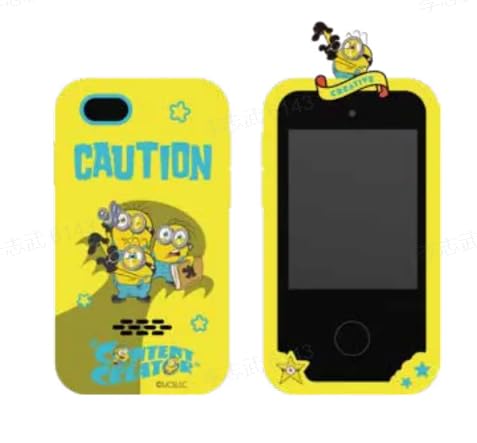 Image of UCIDCI 2026 Newest Kids Smart Phone Toy Ages 3-8, 2.8 inch Touchscreen Learning Phone with 25 Apps Dual Cameras, 8GB SD Card MP3 Player Silicone Case, Educational Birthday Gift Boys Girls Yellow