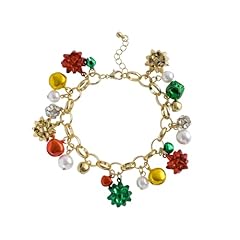 Red, Gold And Green Bow