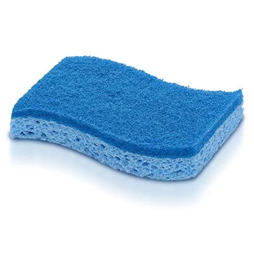 Image of Pine-Sol Non Scratch Scrub Sponges - Double Sided Dish Scrubber Safe for Nonstick Cookware - Kitchen Essentials for Dishwashing and Cleaning, 2 Pack