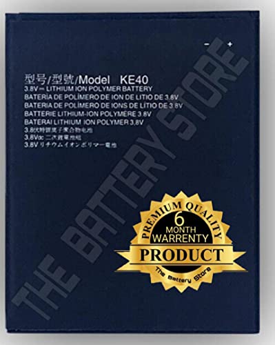Image of THE BATTERY STORE Orignal KE40 OrignaI Mobile Battery Compatible for Motorola Moto E6 XT2005 XT2005-3 XT2005-4 XT2005-1 with 6 Month Replacement Warranty.(for Moto KE40)