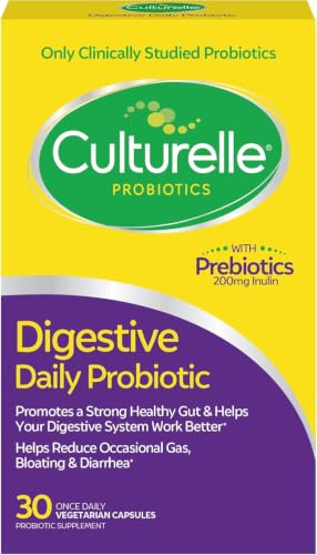 Culturelle Probiotics Ultimate Balance Probiotic for Use with Antibiotics - 20 Count Probiotic Capsules Help Restore Good Bacteria Lost During Antibiotic Use & Contribute to A Healthy Immune System