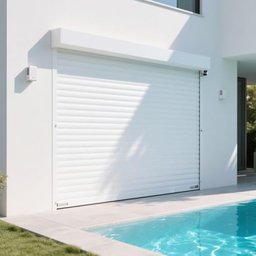Storm Windows Garage Door Motorized Retractable Screen