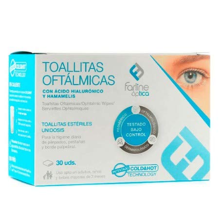 Farline Optica Lenços Oftalmicos 30 uds
