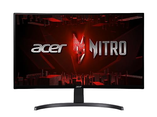 Monitor PC de 27 pulgadas Acer Nitro ED273 S3 con panel curvo de 1 ms y AMD FreeSync 6