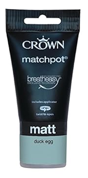 Crown Matt Emulsion 40ml Duck Egg
