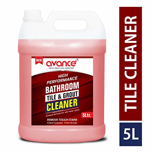 Image of Avance Bathroom Tile & Ceramic Cleaner, Hard water Marks, Limescale & Soap Deposits (5Litre)